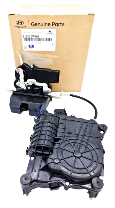 قفل برقی درب صندوق هیوندای سانتافه اصلی جنیون کد فنی 8123002W60