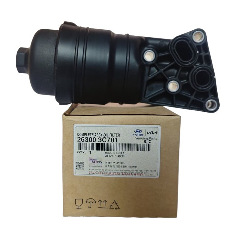 پایه فیلتر روغن موتور جنسیس سدان کدفنی 263003C701