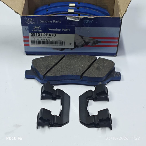 لنت ترمز هیوندای سانتافه سورنتو کد فنی 581012PA70