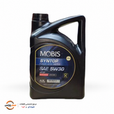 روغن موتور MOBIS 5W30 API SP حجم 4 لیتر، تولید امارات محافظت عالی در استارت سرد و دمای بالا.